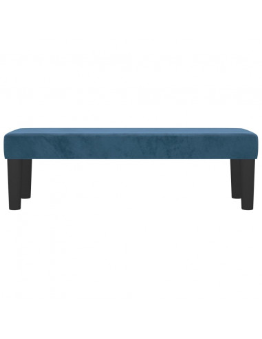 | panchina | Blu scuro 100 x 30 x 30 cm Velluto
