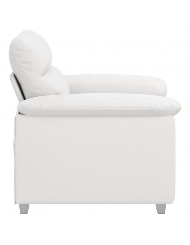 Poltrona Bianca 100x81x84 cm in Similpelle