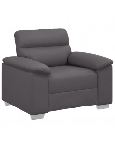 Poltrona Grigia 60 cm in Similpelle 2