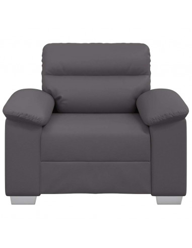 Poltrona Grigia 60 cm in Similpelle