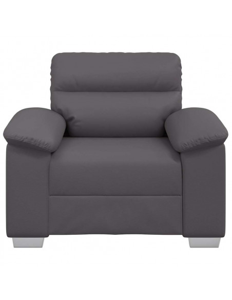 Poltrona Grigia 60 cm in Similpelle