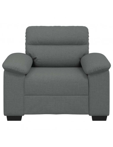 Poltrona Grigio Scuro 60 cm in Tessuto