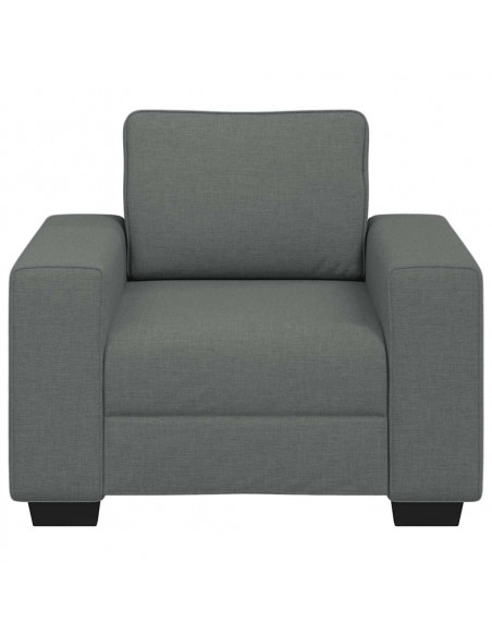Poltrona Grigio Scuro 60 cm in Tessuto