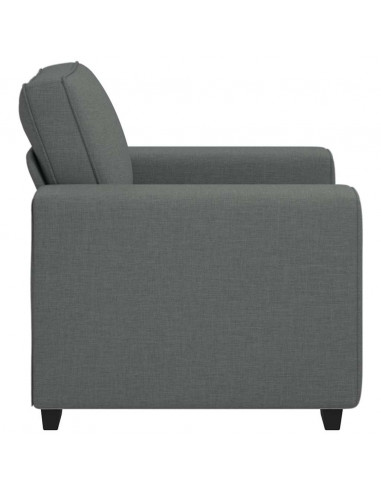 Poltrona Grigio Scuro 60 cm in Tessuto