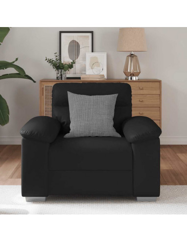 Poltrona Nera 60 cm in Similpelle