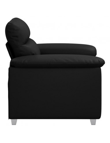 Poltrona Nera 60 cm in Similpelle