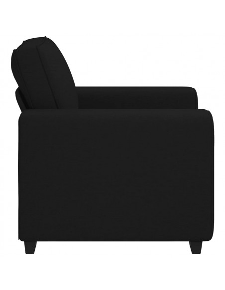 Poltrona Nera 60 cm in Tessuto