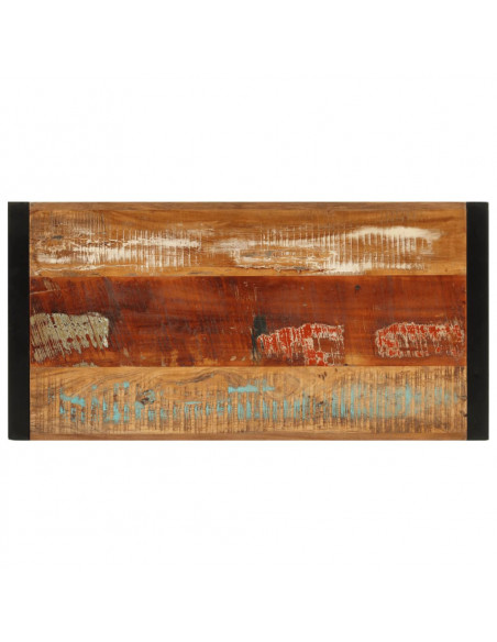 Tavolo da Bar 110x55x110 cm in Legno Massello di Recupero