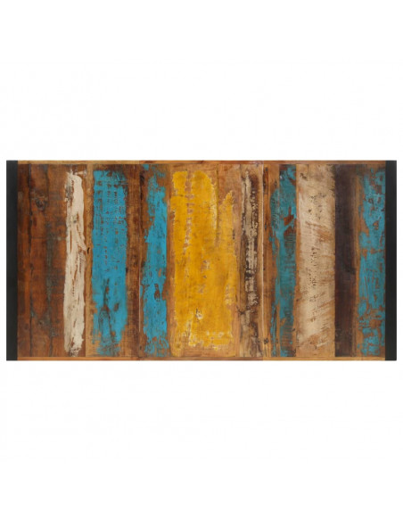 Tavolo da Bar 175x90x110 cm in Legno Massello di Recupero