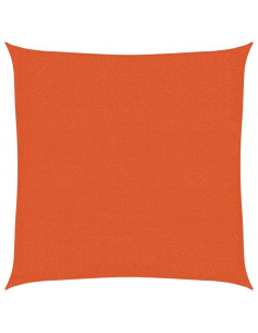 Vela Parasole 160 g/m² Arancione 2x2 m in HDPE 2