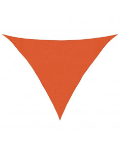 Vela Parasole 160 g/m² Arancione 3x3x4,2 m in HDPE 2