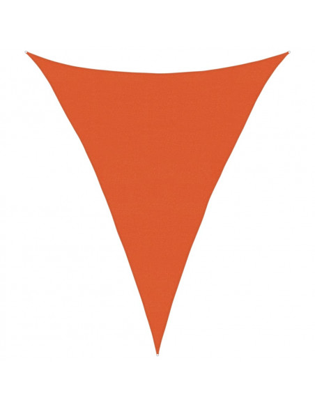 Vela Parasole 160 g/m² Arancione 4x5x5 m in HDPE
