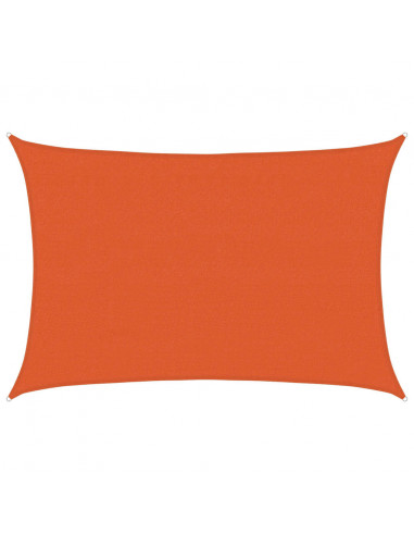 Vela Parasole 160 g/m² Arancione 4x6 m in HDPE
