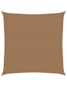 Vela Parasole 160 g/m² Grigio Talpa 2x2 m in HDPE 2