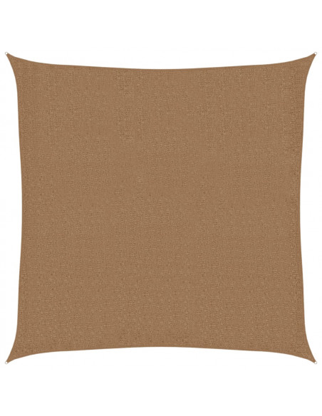 Vela Parasole 160 g/m² Grigio Talpa 2x2 m in HDPE