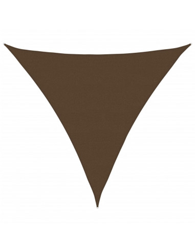 Vela Parasole 160 g/m² Marrone 6x6x6 m in HDPE