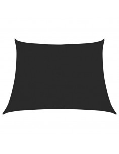 Vela Parasole 160 g/m² Nera 4/5x3 m in HDPE 2