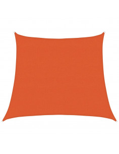 Vela Parasole 160 g/m² Trapezio Arancione 4/5x4 m in HDPE 2