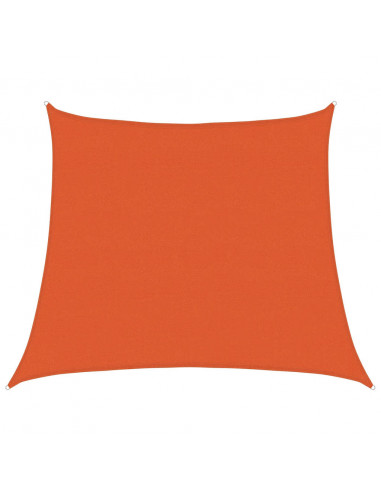 Vela Parasole 160 g/m² Trapezio Arancione 4/5x4 m in HDPE