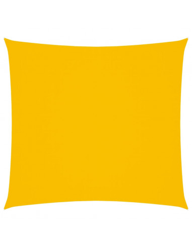 Vela Parasole in Tela Oxford Quadrata 3x3 m Gialla