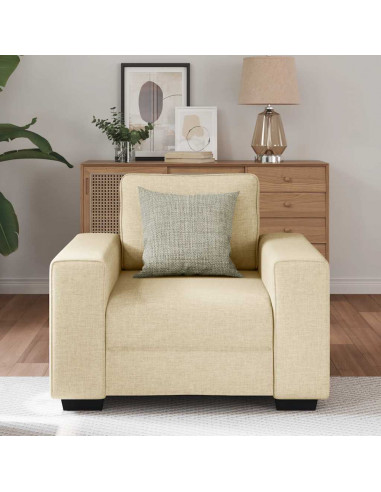 Poltrona Crema 60 cm in Tessuto