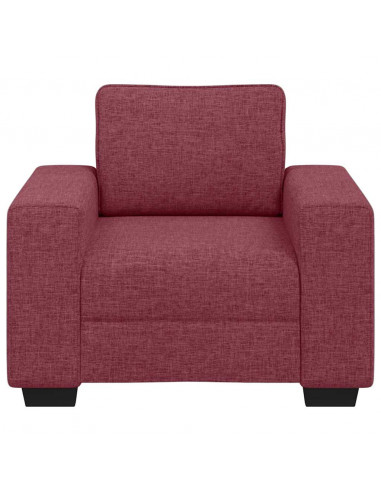 Poltrona Rosso Vino 60 cm in Tessuto