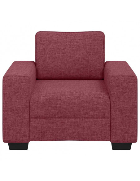 Poltrona Rosso Vino 60 cm in Tessuto