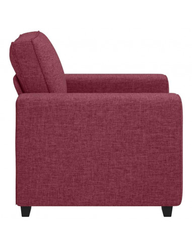 Poltrona Rosso Vino 60 cm in Tessuto