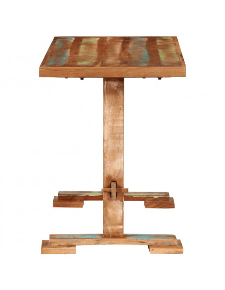 Tavolo da Pranzo 110x55x78 cm in Legno Massello di Recupero