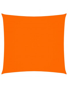Vela Parasole in Tela Oxford Quadrata 5x5 m Arancione 2