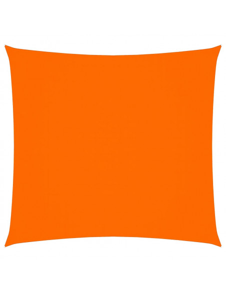 Vela Parasole in Tela Oxford Quadrata 5x5 m Arancione
