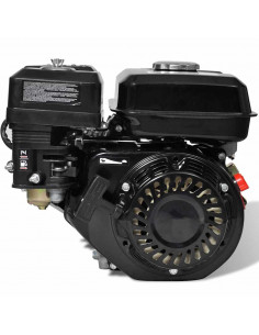 Motore a Benzina Nero 6,5 HP 4,8 kW 2
