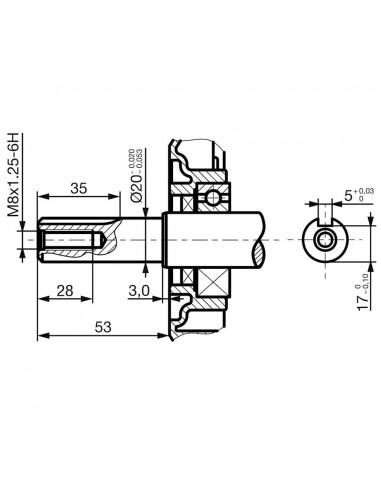 Motore a Benzina Nero 6,5 HP 4,8 kW