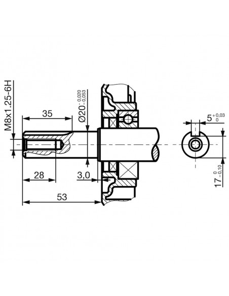 Motore a Benzina Nero 6,5 HP 4,8 kW