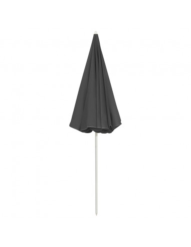 Ombrellone da Spiaggia Antracite 240 cm