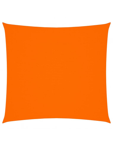Parasole a Vela in Tela Oxford Quadrata 7x7 m Arancione