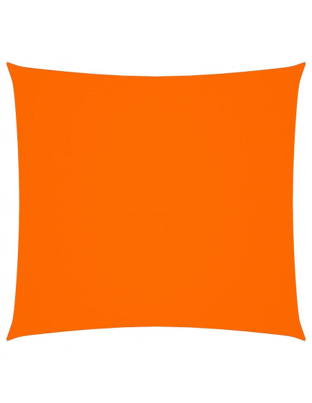 Parasole a Vela in Tela Oxford Quadrata 7x7 m Arancione