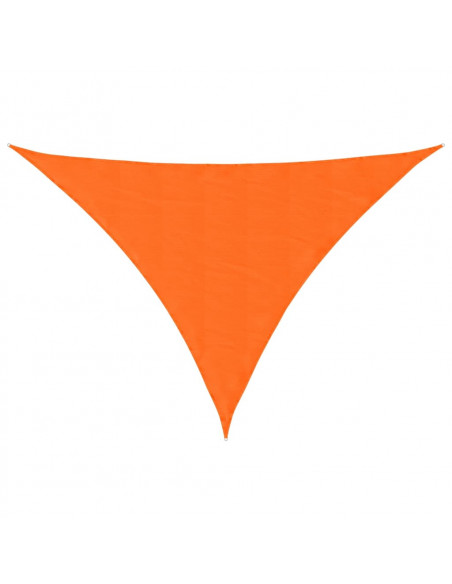 Parasole a Vela Oxford Triangolare 4x5x6,4 m Arancione