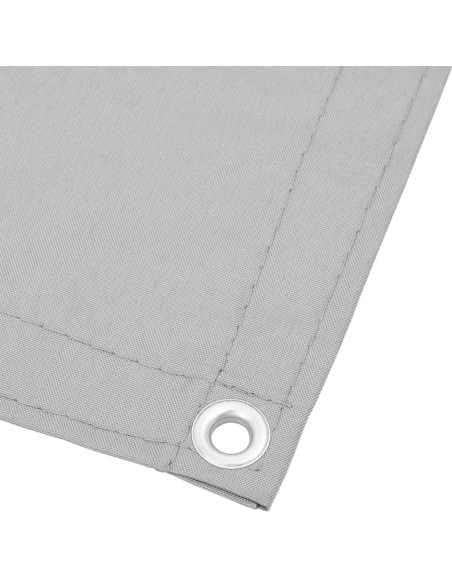 Paravento Balcone Grigio chiaro 120x800cm 100%Poliestere Oxford