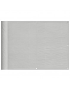 Paravento Balcone Grigio chiaro 75x700cm 100% Poliestere Oxford 2