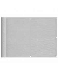 Paravento Balcone Grigio chiaro 75x800cm 100% Poliestere Oxford 2