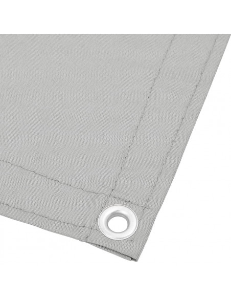 Paravento Balcone Grigio chiaro 75x800cm 100% Poliestere Oxford