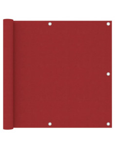 Paravento Balcone Rosso 90x400 cm in Tessuto Oxford 2