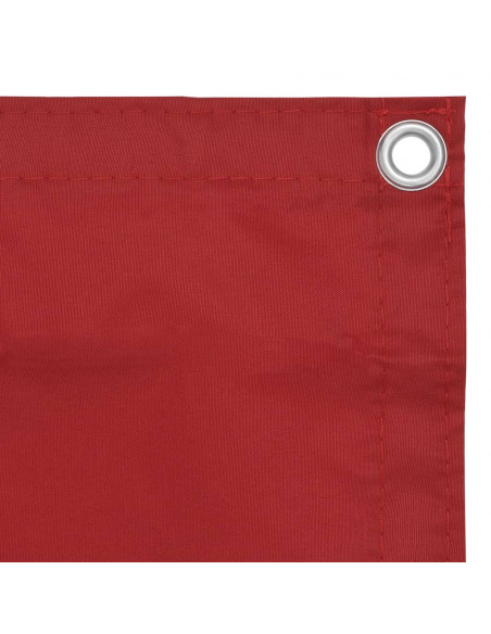 Paravento Balcone Rosso 90x400 cm in Tessuto Oxford