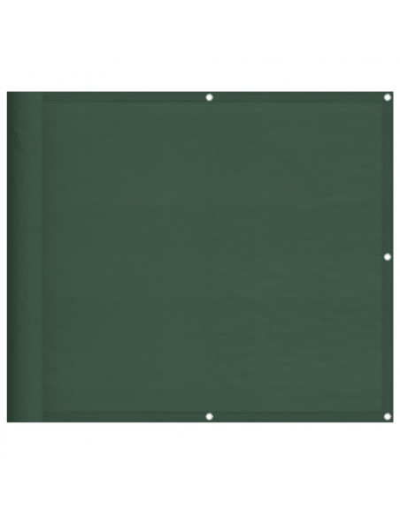 Paravento Balcone Verde Scuro 90x1000 cm 100% Poliestere Oxford