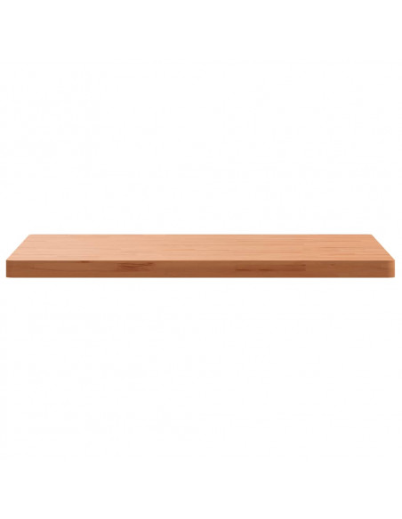 Piano per Tavolo 90x90x4 cm Quadrato Legno Massello di Faggio