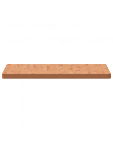 Piano per Tavolo 90x90x4 cm Quadrato Legno Massello di Faggio