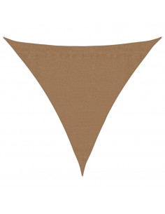Vela Parasole 160 g/m² Grigio Talpa 3,6x3,6x3,6 m in HDPE 2