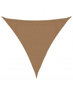 Vela Parasole 160 g/m² Grigio Talpa 3x3x3 m in HDPE 2