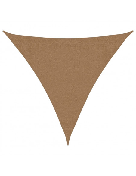Vela Parasole 160 g/m² Grigio Talpa 3x3x3 m in HDPE